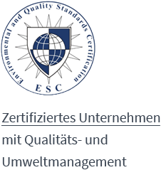 Zertifiziertes Unternehmen mit Qualitts- und Umweltmanagement